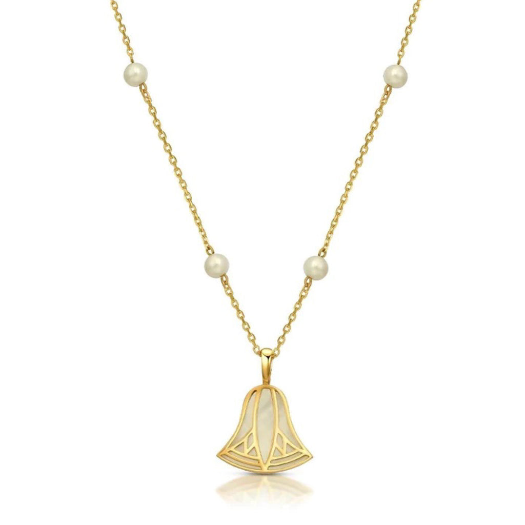 00 - Pearl Lotus Necklace