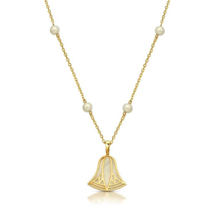 00 - Pearl Lotus Necklace