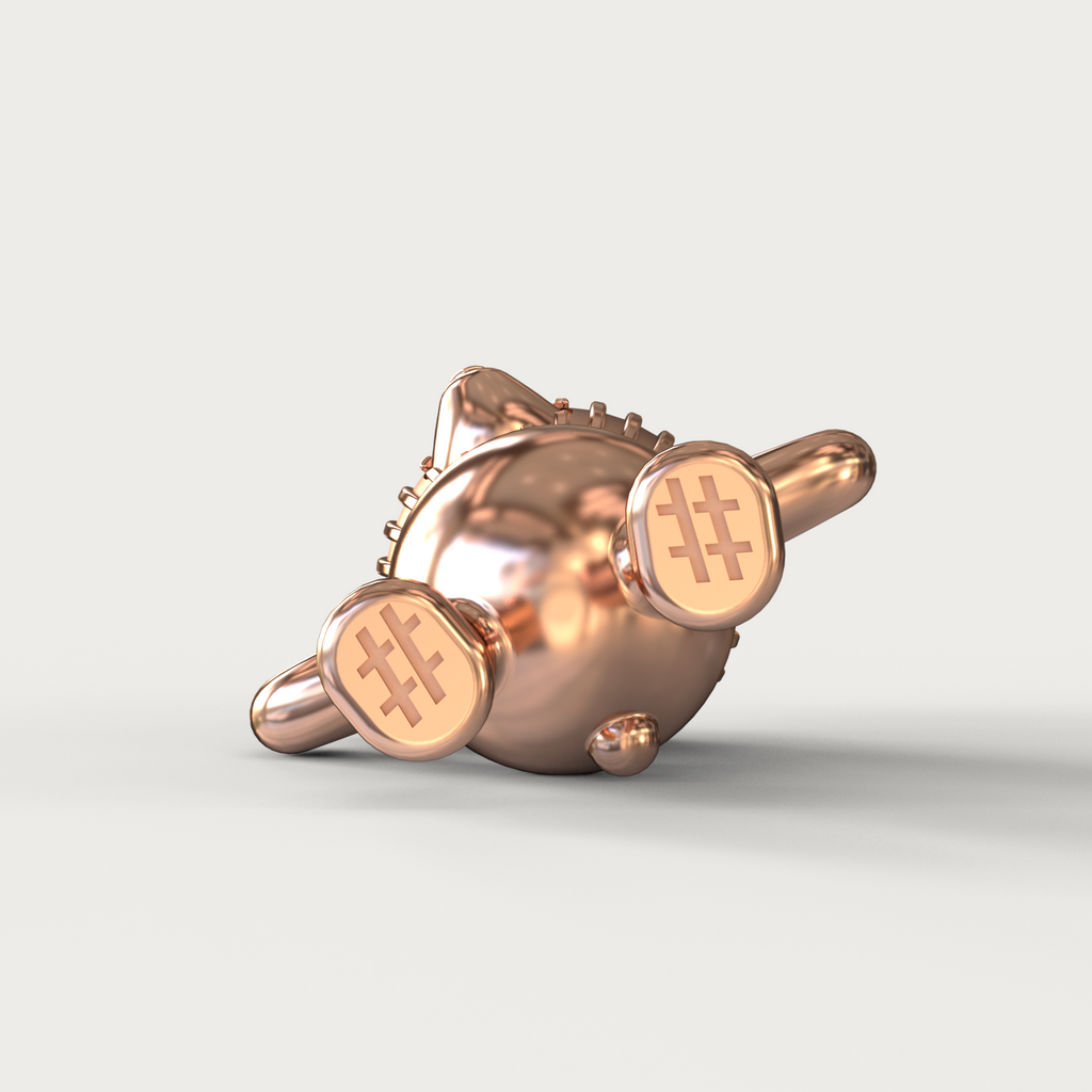 00 - Gold Pendant (24K Rose Gold)