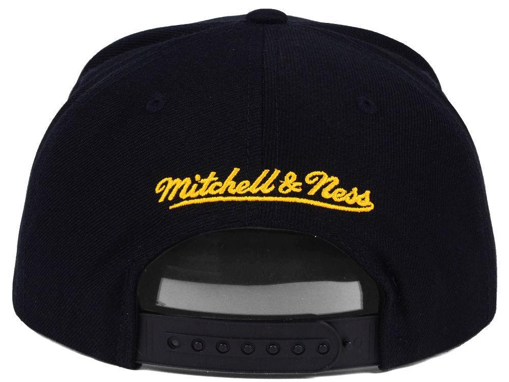 Golden State Warriors Mitchell & Ness NBA XL Logo Snapback Cap